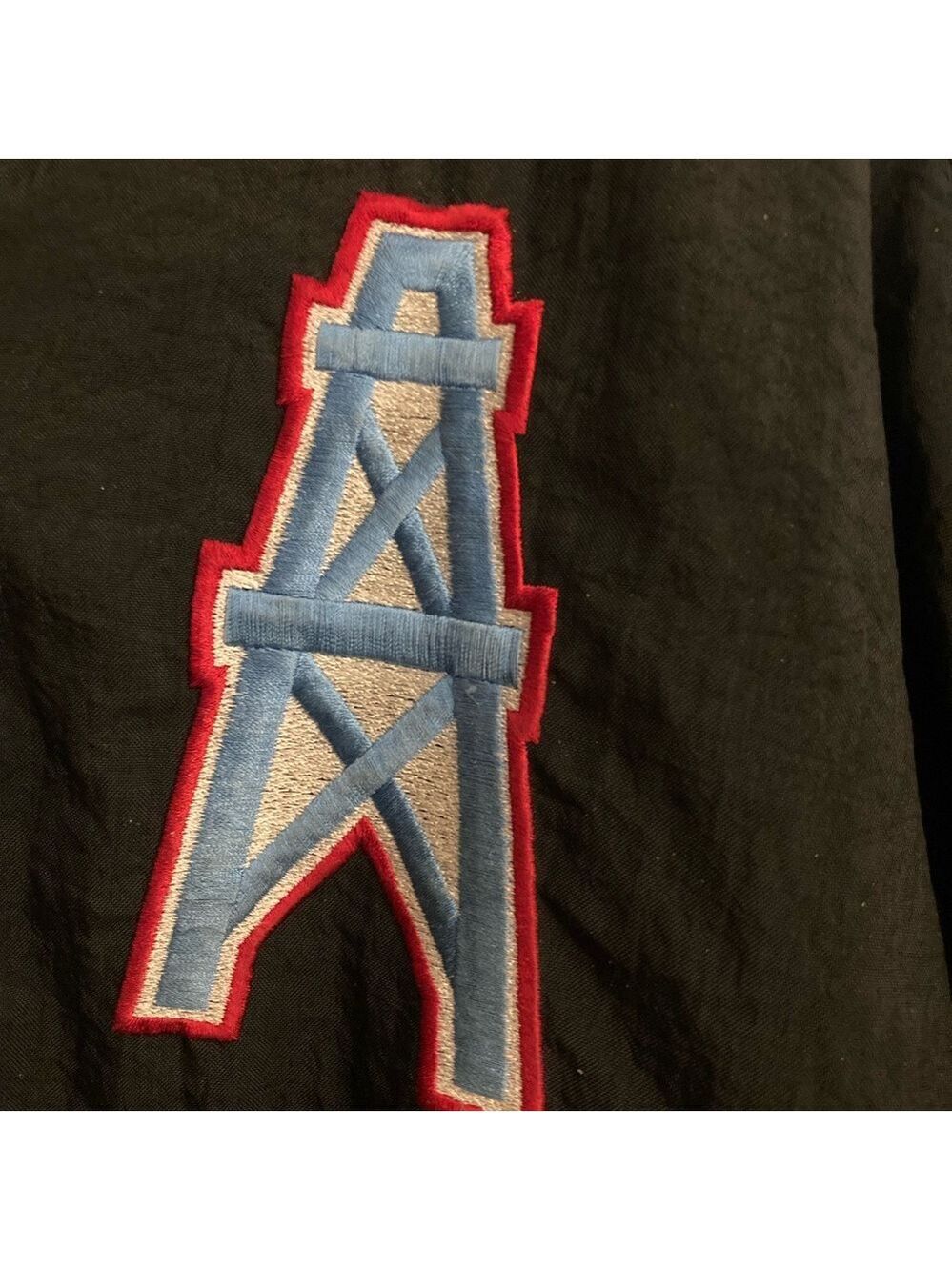 Vintage Houston Oilers NFL ProLine Puffer Hooded Jacket - Picture 4 of 11